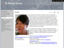 Tablet Screenshot of drmelodyschopp.wikispaces.com