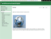 Tablet Screenshot of ambitocomunicacionpcpi.wikispaces.com