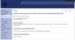 Desktop Screenshot of chrhs.wikispaces.com