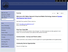 Tablet Screenshot of chrhs.wikispaces.com
