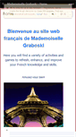 Mobile Screenshot of mademoiselle-graboski.wikispaces.com