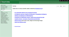 Desktop Screenshot of duch-links.wikispaces.com