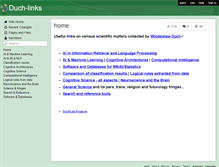Tablet Screenshot of duch-links.wikispaces.com