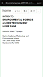 Mobile Screenshot of environmental-mates.wikispaces.com