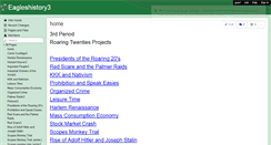 Desktop Screenshot of eagleshistory3.wikispaces.com