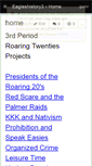 Mobile Screenshot of eagleshistory3.wikispaces.com