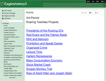 Tablet Screenshot of eagleshistory3.wikispaces.com