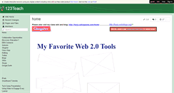 Desktop Screenshot of 123teach.wikispaces.com