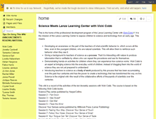 Tablet Screenshot of lanzasciencewithvickicobb.wikispaces.com