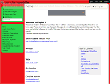 Tablet Screenshot of cenglishweddle.wikispaces.com