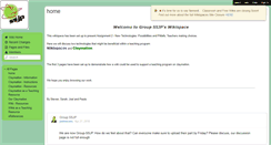 Desktop Screenshot of group-ssjp.wikispaces.com