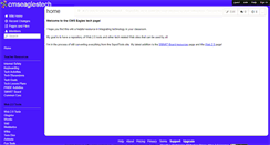 Desktop Screenshot of cmseaglestech.wikispaces.com
