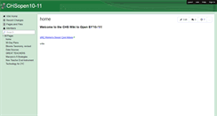 Desktop Screenshot of chsopen10-11.wikispaces.com