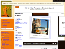 Tablet Screenshot of cris-fol.wikispaces.com