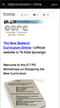 Mobile Screenshot of ictpd-curriculum.wikispaces.com