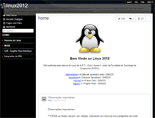 Tablet Screenshot of linux2012.wikispaces.com