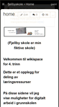 Mobile Screenshot of fjellbyskole.wikispaces.com
