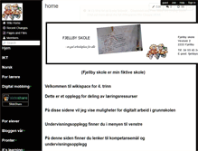 Tablet Screenshot of fjellbyskole.wikispaces.com