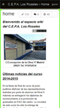 Mobile Screenshot of cepalosrosales.wikispaces.com