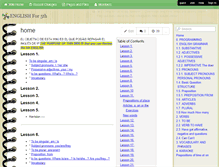 Tablet Screenshot of english-of-5.wikispaces.com