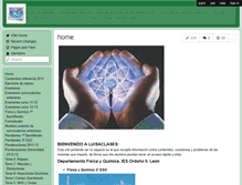 Tablet Screenshot of luisaclases.wikispaces.com