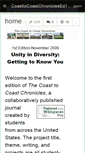 Mobile Screenshot of coasttocoastchroniclesed1.wikispaces.com