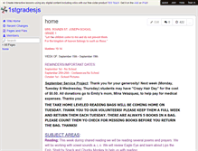 Tablet Screenshot of 1stgradesjs.wikispaces.com