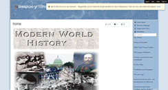 Desktop Screenshot of bisspuxi-yr10history.wikispaces.com