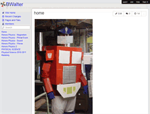 Tablet Screenshot of bwalter.wikispaces.com