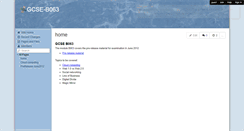 Desktop Screenshot of gcse-b063.wikispaces.com