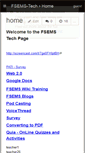 Mobile Screenshot of fsems-tech.wikispaces.com