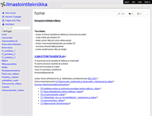 Tablet Screenshot of ilmastointitekniikka.wikispaces.com