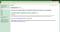Desktop Screenshot of kraybillcomputer.wikispaces.com