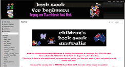 Desktop Screenshot of bookweek-for-beginners.wikispaces.com