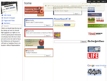 Tablet Screenshot of hotissues.wikispaces.com