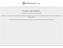 Tablet Screenshot of mr-sell.wikispaces.com