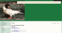 Desktop Screenshot of bellaireapbio.wikispaces.com