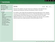 Tablet Screenshot of bandrada.wikispaces.com