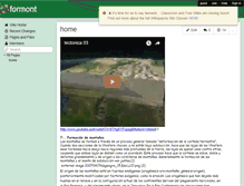 Tablet Screenshot of formont.wikispaces.com