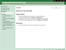 Tablet Screenshot of antiguacivilizaciongriega.wikispaces.com