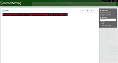 Desktop Screenshot of bvhsmharding.wikispaces.com