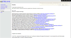 Desktop Screenshot of etec-510.wikispaces.com