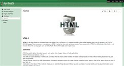 Desktop Screenshot of lishtml5.wikispaces.com