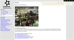 Desktop Screenshot of inspiredclassrooms.wikispaces.com