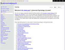 Tablet Screenshot of abnormalpsych.wikispaces.com