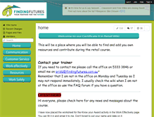 Tablet Screenshot of findingfutures.wikispaces.com