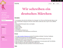 Tablet Screenshot of maerchen.wikispaces.com
