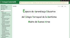 Desktop Screenshot of colegiocatedral06.wikispaces.com