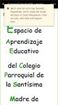 Mobile Screenshot of colegiocatedral06.wikispaces.com