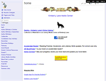 Tablet Screenshot of kimmedia.wikispaces.com